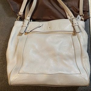 Kate Spade Pebbled Leather Large Shoulder Bag